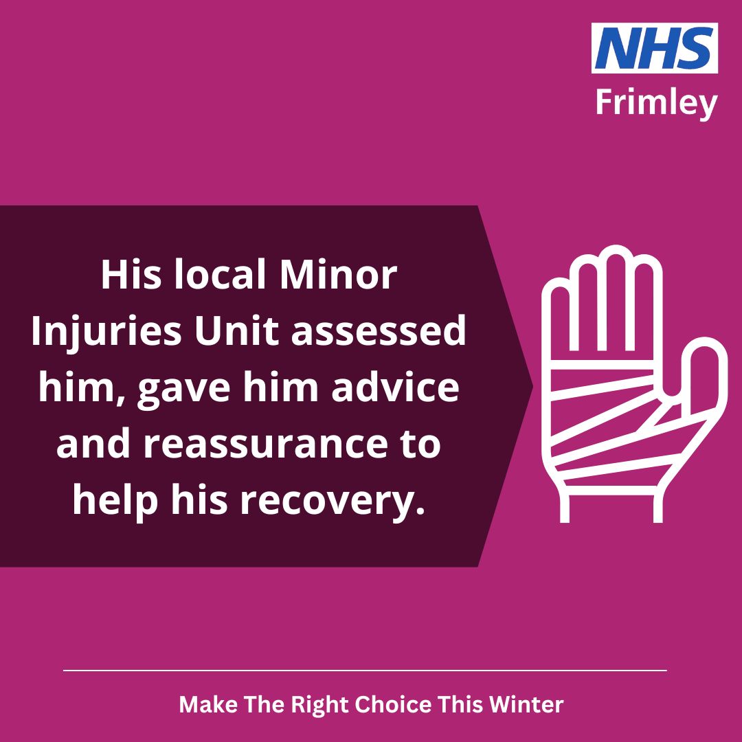 Minor injury unit social media image - knee injury 2